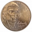 Moeda 0,05 cents - eua - 2017 D