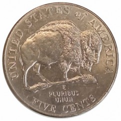 Moeda 0,05 cents - eua - 2005 D - Comemorativa