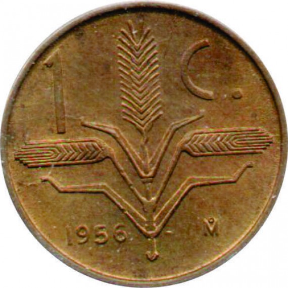 Moeda 1 centavo - Mexico - 1956