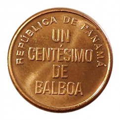 Moeda 1 centesimo de balboa - Panamá - 2018 - FC
