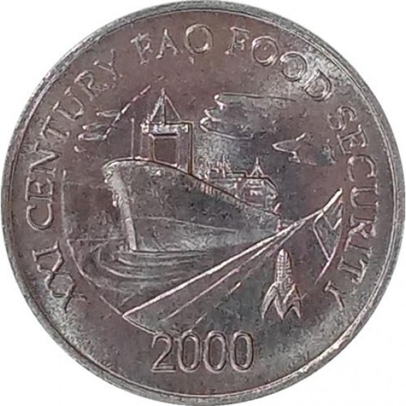 Moeda 1 centesimo - Panama - 2000 - FAO
