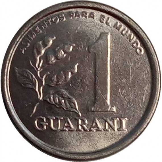 Moeda 1 guarani - Paraguai - 1986