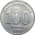 Moeda 100 rupiah - Indonésia - 2016