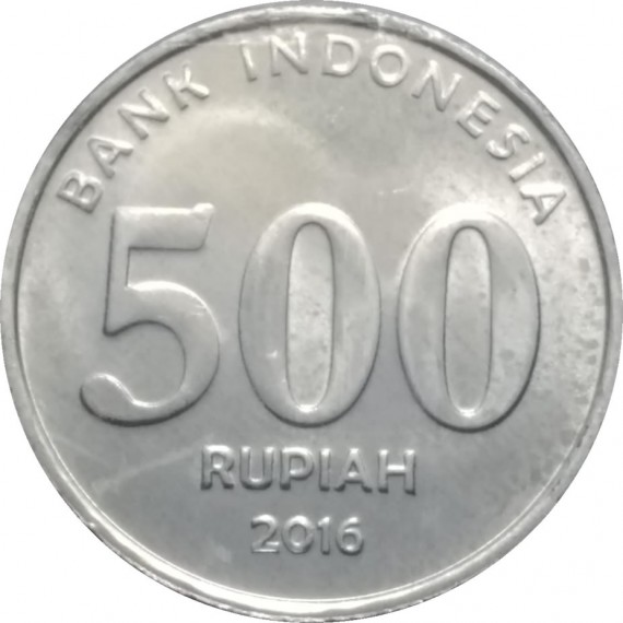 Moeda 500 rupiah - Indonésia - 2016