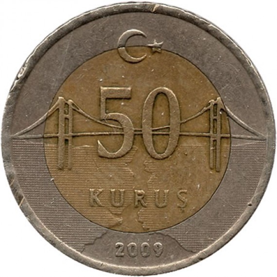 50 Kurus - Turquia - 2009