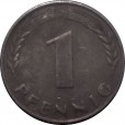 Moeda 1 pfennig - Alemanha - 1967