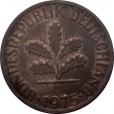 Moeda 1 pfennig - Alemanha - 1975