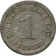 Moeda 1 pfennig - Alemanha - 1917