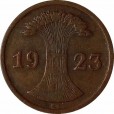 Moeda 2 rentenpfennig - Alemanha - 1923 G