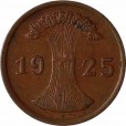 Moeda 2 reichspfennig - Alemanha - 1925 F