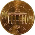 Moeda 10 centimos de euro - Alemanha - 2002 FC