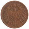 Moeda 2 pfennig - Alemanha - 1915  D