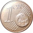 Moeda 1 centimo de euro - Belgica - 2017 - FC