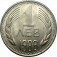 Moeda 1 aeba - Bulgaria - 1988