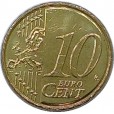 Moeda 10 centimos de euro - Chipre - 2021