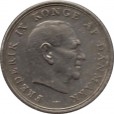 Moeda 1 coroa - Dinamarca - 1962