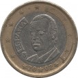 Moeda 1 euro - Espanha - 2002