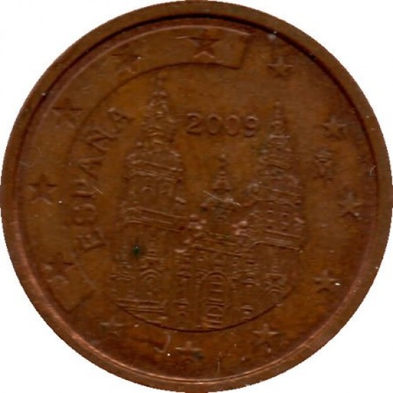 2 Cêntimos de Euro - Espanha - 2009