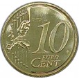 Moeda 10 centimos de euro - Estónia - 2011