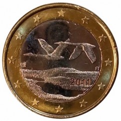 Moeda 1 euro - finlandia - 2011