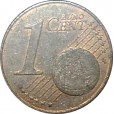 Moeda 1 centimo de euro - França - 2009