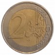 Moeda 2 euros - frança - 2001