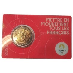 Moeda no Blister 2 euros - França - 2022 fc - Comemorativa