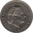 Moeda 1 gulden - Holanda - 1968