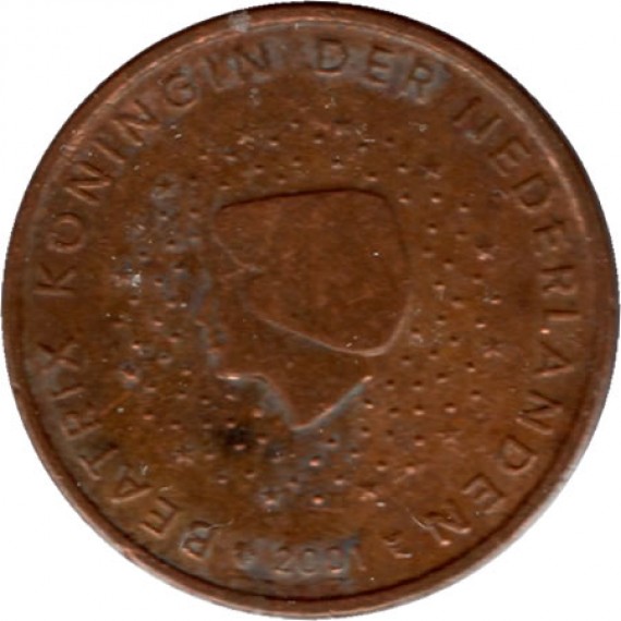 5 Cêntimos de Euro - Holanda - 2001