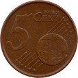 5 Cêntimos de Euro - Holanda - 2014