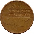 Moeda 5 centimos - Holanda - 1988