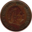 Moeda 5 centimos - Holanda - 1957