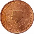 Moeda 1 centimo de euro - Holanda - 2000 FC