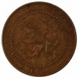 Moeda 1 centavo - Holanda - 1904