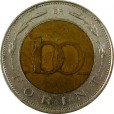 Moeda 100 forint - Hungria - 1997