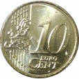 Moeda 10 centimos de euro - Irlanda - 2010 - FC