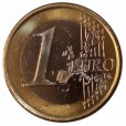 Moeda 1 euro - irlanda - 2002