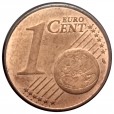 Moeda 1 centavo de euro - Italia - 2016