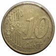 Moeda 10 centavos de euro - Italia - 2002