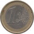 Moeda 1 euro - Italia - 2002