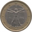 Moeda 1 euro - Italia - 2002