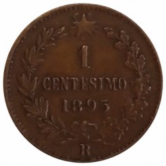 Moeda 1 centesimos - Italia - 1895