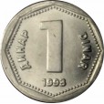 Moeda 1 Dinara - Iugoslavia - 1993