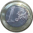 Moeda 1 euro - Letonia - 2014