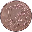 Moeda 1 centimo de Euro - Luxemburgo - 2017