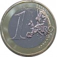 Moeda 1 Euro - Luxemburgo - 2017