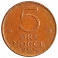 Moeda 5 Ore - Noruega - 1975