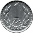 Moeda 1 zloty - Polonia - 1975