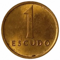 Moeda 1 escudo - Portugal - 1982 - SOB/FC