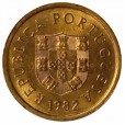 Moeda 1 escudo - Portugal - 1982 - SOB/FC